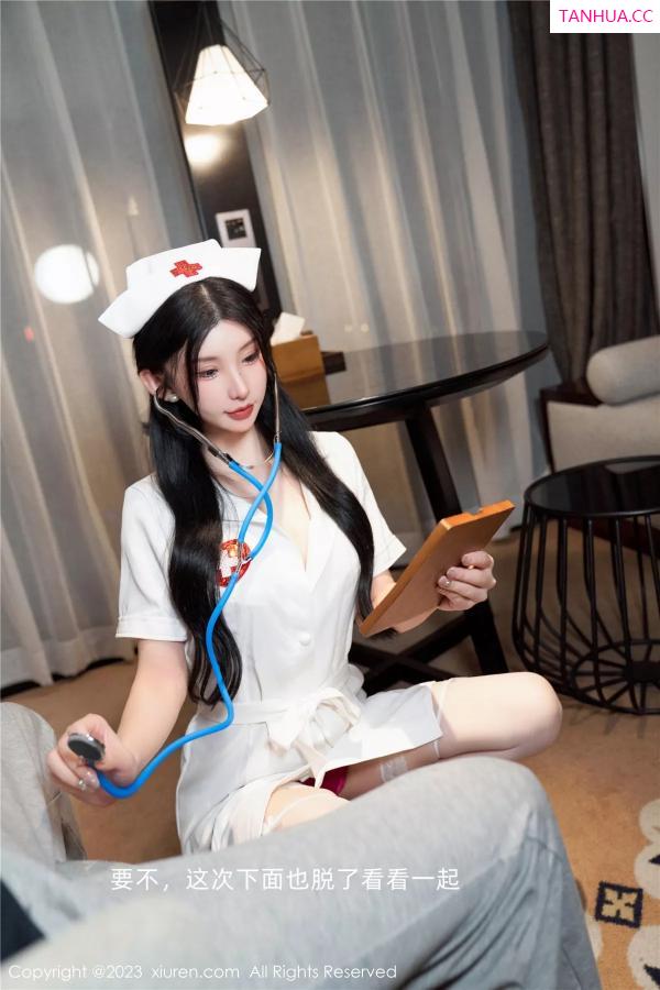 周于希dummy  [XiuRen]高清写真图 2023.12.01 No.7755 周于希Sally 护士服美臀第17张图片